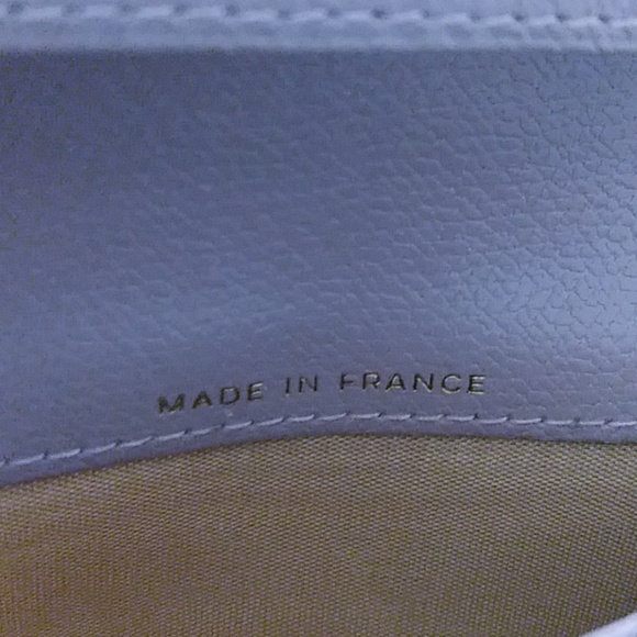 NWOT PrettyAuthentic Chanel Lambskin Wallet France - Picture 5 of 8